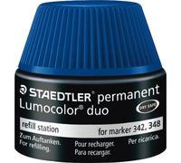 4x Lumocolor 488 48-3 Nachfülltinte Lumocolor duo blau