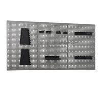 vidaXL Paroi à outils 3 pièces 40×58 cm acier