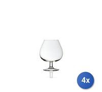 4X Paquet De 2 Verres En Verre Invino Brandy Cl 57
