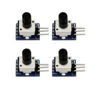 4X Petit Testeur de Servomoteur ESC Contrôle PWM Ventilateur Sans Balais à Monter Soi-Même Contrôleur de Vitesse de Moteur D'Avion