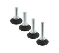 4x Pied réglable ajustable M8 x 20mm vérin vis de réglage poussoir butée