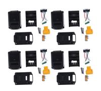 4X pour 18V 20V BoîTier En Plastique de Remplacement de la Batterie 3.0Ah 4.0Ah DCB201,DCB203,DCB204,DCB200 PiÈCes de Couvercle de Batterie