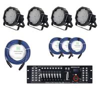 Showlite FLP-144W 4 x SET + Showlite Master Pro USB + câble G