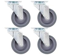 vidaXL Roulettes Pivotantes - 4 pcs - 75 mm