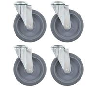 vidaXL 4 Roulettes pivotantes - 125 mm
