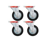 vidaXL Roulettes Pivotantes - 4 pcs - 100 mm