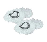 4x Serpillères compatible avec Vileda Easy Wring & Clean Turbo Easy Wring balai nettoyant Tête de rechange microfibre