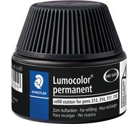 4x Staedtler® 487 17-9 Encre fine Lumocolor® refill station pour feutres universels permanents