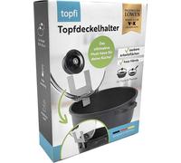 4x TOPFI Porte-couvercles de casseroles en acier inoxydable