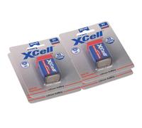 4X XCell Lithium 9V Bloc 1200 mAh 6AM6 Dans Un Blister