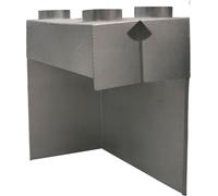 4x100 Distributeur pour insert Amelia droit