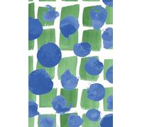 4x6" Inch Mini Pocket Sized Sketchbook Blue and Green Blocks and Dots Pattern Cover: Small Easy to Carry Notebook for Creatives | Tiny Paper Pad for ... Compact Travel Sized Journal with Blank Pages