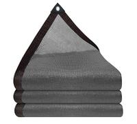 4x8m Filet D'Ombrage Gris Voile d'ombrages Rectangulaire,PEHD Tissu