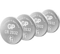 4XCR 2032 GP - Pile bouton lithium, 3 V, 220 mAh, 20 x 3,2 mm, lot de 4