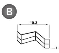 5 000 Agrafes Cadre 10-05 - 10.3x5 mm - D-Work