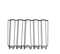 5 000 Agrafes Croco Wn35-25 - 35x25 mm - D-Work