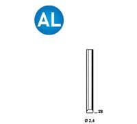 5 000 Pointes Chevilles Aluminium en Bande - 2.4x28 mm - D-Work