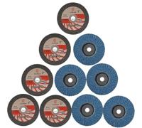 5/10 Pièces 75mm 3 Pouces Résine Coupé Roue Lamelle Disque Zircone Meule Circulaire Résine Disque De Coupe For Outil De Meuleuse D'angle(10pcs mix)