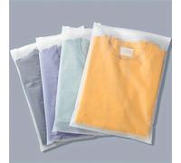 5/10 pièces Sacs de rangement épais en PE, design de surface mate, anti-poussière, réutilisables, convient pour les vêtements, la literie, les bagages - également pour les vêtements, les chaussures, l