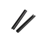 5-100 pièces M1.5 M2 M2.5 M3 M4 M5 M6 M8 M10 65 acier au manganèse noir Type à ressort broches droites ressort cylindrique tige creuse goupille fendue(M5-30pcs,20mm)