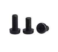 5-100 pièces M2-M8 nylon empreinte cruciforme tête cylindrique vis à machine isolées, M6x50mm(10 pièces)