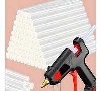 5/15/30/50/100 pièces Mini Bâtons de Colle Thermofusible Ultra-Clairs, 0,27 x 3,95 po Extrusion Lisse Transparente, Sans Odeur, Résistants, Convient à la Plupart des Pistolets à Colle sur le Marché, D