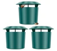 5/3/1 pièce Piège à escargots et limaces de haute qualité - Cage en plastique pour légumes et fleurs, lutte contre les nuisibles, taille 10x11cm, sans alimentation électrique ni batterie requise, attr