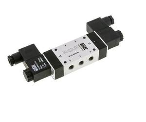 5/3 G1/8'' Electrovanne à centre fermé 12V DC 3-8bar/42-112psi Airtec
