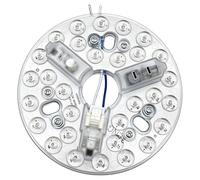 5,3 Pouces Kit de Remplacement LED 15W pour Ventilateur de Plafond, 85-265V | Luminosité Ne Réglée, 3CCT 6500K/4200K/3000K, Remplacement Lumière LED pour Suspension, Plafonnier,Applique Murale (135mm)