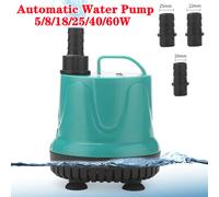 5/8/18/25W Haute Pression 360 ° Pompe Submersible étanche pompe à eau automatique Aquarium réservoir de poissons étang pompe d'aspiration 300-1000L/H 18W 800LH