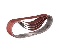 5 BANDES ABRASIVES 30X533 MM GRAIN 40 POUR BOIS MÉTAL - MAKITA - P-36675