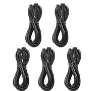 5 Broches 2M Cable de extensión de Câble Extension étanche Para Luces de cubierta,Cable de extensión Para RGBWW/RGBW Luces LED Couleur Para exteriores,paquete de 5