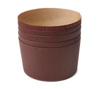 5 caissettes à Panettone en papier 16 cm Patisse
