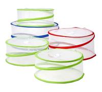 5 Couverture Nourriture Maille Pop-Up, Cloche Alimentaire Pliable: 3 Tailles-keeper