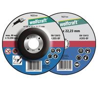 Wolfcraft Disques à tronçonner pour métal 1622300 Ø125 x 2,5 mm argent Pack de 5