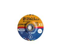 DISQUE TRONCONNAGE METAL 230X2.5X22.23 LOT X 5 F42-233049.05 - LEMAN