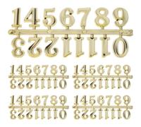 5 Ensembles Chiffres Arabes pour Horloge Diy, Pièces | Décoration pour Cadran, Usage Créatif à Maison, Style Simple et Soigné, Facile à Poser