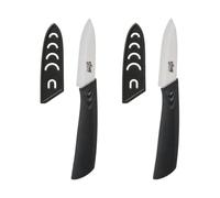 5 five simply smart 2 couteaux d'office céramique - lame 75cm Zirco