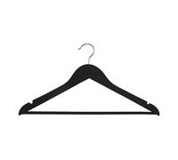 5 five simply smart 5five - 3 cintres Rubber Noir en Bois