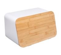 5 five simply smart 5five - boîte à pain et planche modern color blanc 37cm
