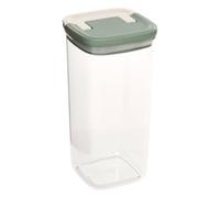 5 five simply smart 5Five - Boîte Carré LOCK Transparente - 1,8l - 11,9x11,9x24,4cm - Conservation, Rangement Alimentaire, Accessoire Cuisine