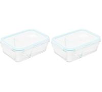 5 five simply smart 5five - boîte de conservation verre clipeat 0,7l (Lot de 2)