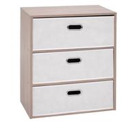 Commode 3 tiroirs Dress Up bois clair - 5 five simply smart