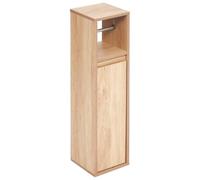 5 five simply smart 5Five - Dérouleur Papier ABANA Beige en Panneau de Fibres de Bois - 5 Rouleaux - 18x20x78cm - Accessoire WC, Utilisation pour Toilette et Salle de Bain
