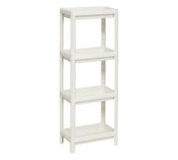 5five Desserte salle de bain Five simply smart – Étagère 4 niveaux plastique Blanc
