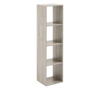 5five Étagère colonne Five simply smart – 4 cases – Gris
