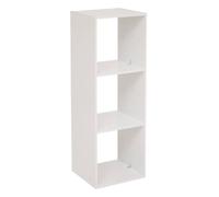 5five Étagère rectangulaire Mix – 3 cases – H. 100,5 cm – Blanc