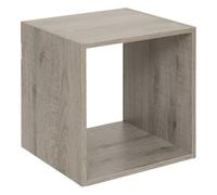Paris Prix Étagère 1 case Mix – Effet chêne gris – 34,5 x 32 x 34,5 cm – Gris