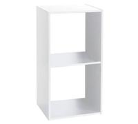 Etagère 2 Cases Mix - P. 34,5 cm x H. 67,5 cm - Blanc
