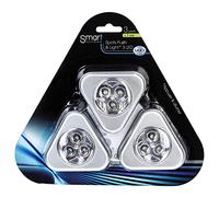 5 five simply smart 5five - lot de 3 spots led allumage manuel